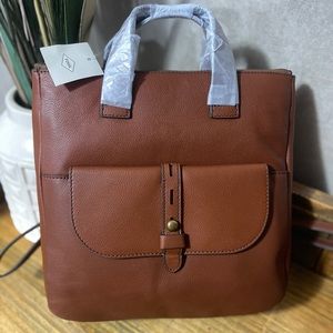 Fossil Hunter Backpack Purse in Medium Brown MAKE AN OFFER